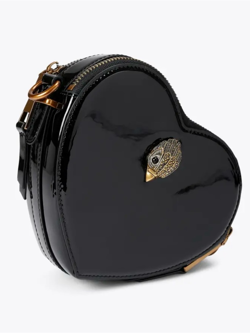 Kurt Geiger Dual Zip Shoreditch Heart Bag - Picture 3 of 10